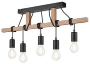 Prisadený luster LEONIDAS 5xE27/60W/230V