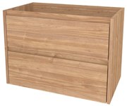Mereo Opto, kúpeľňová skrinka 81 cm, Multidecor, Light Select Walnut, MER-CN991SLSW1