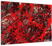 Sklenený obraz - Expresívne abstrakcie (70x50 cm)