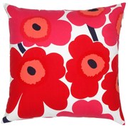 Obliečka na vankúš Pieni Unikko 50x50, červená