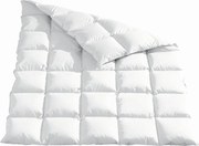 XXXLutz ZIMNÁ PRIKRÝVKA, 155/220 cm, kačacie páperie, kačacie perie Sleeptex - Prikrývky & vankúše - 005032004002