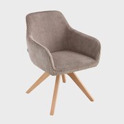 Jedálenská stolička PEMA hnedá 708800