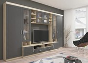 Klasická veľká Obývacia Stena Rtv Nábytok do obývacej izby Madrid Elegantná sada