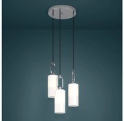 Eglo 390128 - Luster na lanku MAJANA 3xE27/40W/230V lesklý chróm
