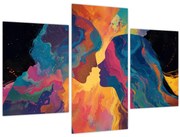 Obraz - Vesmírna láska (90x60 cm)