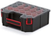 Kufríkový organizér 28,4 × 24,3 × 10,5 cm, kombinácia, čierna