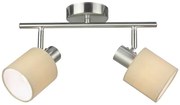 Rabalux NATINA stropné bodové svietidlo max. 2x25W | E14 | IP20 - chróm