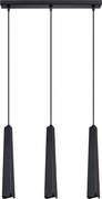 Sollux SL.1402 - Luster na lanku PRYSM 3xG9/8W/230V čierna