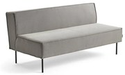 Pohovka COPENHAGEN PLUS, 2-miestna, látka, šedohnedá