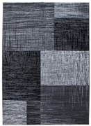 Ayyildiz, Kusový koberec Plus 8001 black, 80x150, šedá, chodba / predsieň