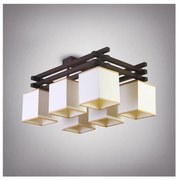 Prisadený luster AMSTERDAM 6xE14/40W/230V