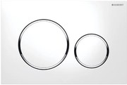 Geberit Sigma20, ovládacie tlačidlo Sigma20, biela/chróm 115.882.KJ.1