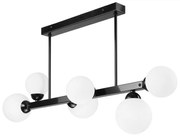 Luster na tyči ASTRO 6xG9/5W/230V čierna