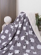 Baránková deka mikroplyš Exclusive 220 × 200 cm – Ovečky