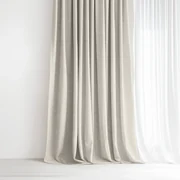 Goldea bavlnený záves - prírodný režný 140x150 cm