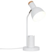 Nordlux - Stolná lampa DEVONE 1xE27/15W/230V biela