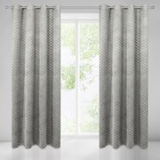 ZATEMŇOVACÍ ZÁVES NA KRÚŽKOCH KARINA 1 140X250 CM SIVÁ