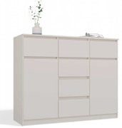 Komoda MALWA 2D6S 120 cm kašmírová