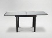 Garden Line Hliníkový skladací stôl „OLIVER“ 90/180 x 90 x 75,5 cm