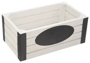 Orion Drevená debnička s tabuľkou Rustic. 24 x 14 x 10 cm