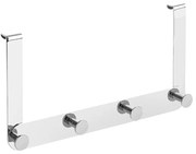 Laveo Miri, 4-háčikový vešiak na uteráky, chrómová, LAV-ALM_015S