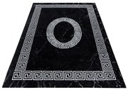 Koberec Plus ornament čierny
