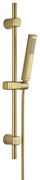 Laveo Pola, sprchový stĺp 70cm s ručnou sprchovou hlavicou, 1-funkcia, zlatá matná, LAV-NAP_G1AB