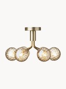 Stropné svietidlo so sklenenými guľami Apiales