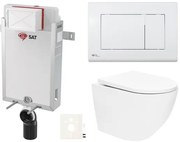 Závesný WC set na zamurovanie SAT SIKOSZTOR6720
