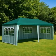 Garthen 399 Záhradný párty stan 3 x 6 m, zelený