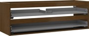 Mexen Box-A, závesná skrinka 140 cm, 2 zásuvky, orech, 91AX0-1400-470-2-86