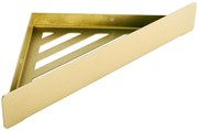 Rea Rea, kúpeľňová polica 285x145x40 mm, SF07, zlatá matná, REA-06013
