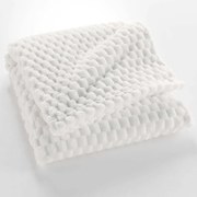 Krémová deka z mikroflanelu 125x150 cm Mini Frosty – douceur d'intérieur