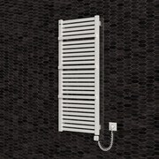 BPS-koupelny Elektrický kúpeľňový radiátor Neus E DR-PE 7055-01, pripojenie typ 01, 56,5x76,5 cm, biela RAL 9016