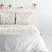 SATÉNOVÉ OBLIEČKY SPRING24 200X220 CM, 2KS 70X80 CM KVETY