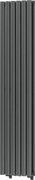 Mexen Dallas, vykurovacie teleso 1600x360 mm, 1039 W, antracitová, W214-1600-360-00-66