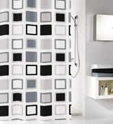 Kleine Wolke Clipper sprchový záves 120x200cm antracitová 5209901238