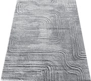DY Serenity 01 Sivý koberec Rozmer: 80x150 cm