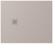 Polysan Polysan, TRENECA sprchová vanička z liateho mramoru s možnosťou úpravy rozmeru 110x90cm, béžová matná, 84314.81