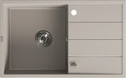 Laveo Wolin, 1-komorový granitový drez 780x480x185 mm, béžová, LAV-SPW_411T