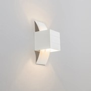 Sada 2 moderných nástenných svietidiel bielych - Amy