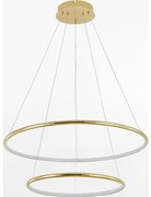 Zuma Line PL201004B-2GD - LED Luster na lanku MARSEILLE LED/40W/230V zlatá