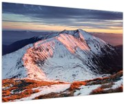 Obraz - Zimná horská panoráma II. (90x60 cm)