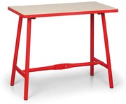 Skladací dielenský stôl do garáže, 1000 x 500 x 845 mm