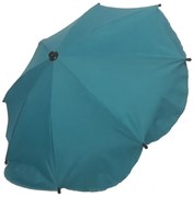 Slnečník na kočík - tyrkysový