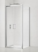 Sprchový kút štvorec 100x100 cm SAT TEX SIKOTEXL100STEN100