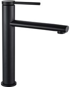 Rea Oval, vysoká umývadlová batéria, čierna matná, REA-B6511