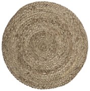 Ib Laursen Okrúhle prestieranie Dark Natural Jute