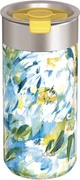 Nerezový termohrnček so sitkom Boost Blue Peonies 400 ml