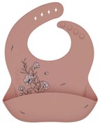 Podbradník s vreckom Platinum Silicone Flora Blush